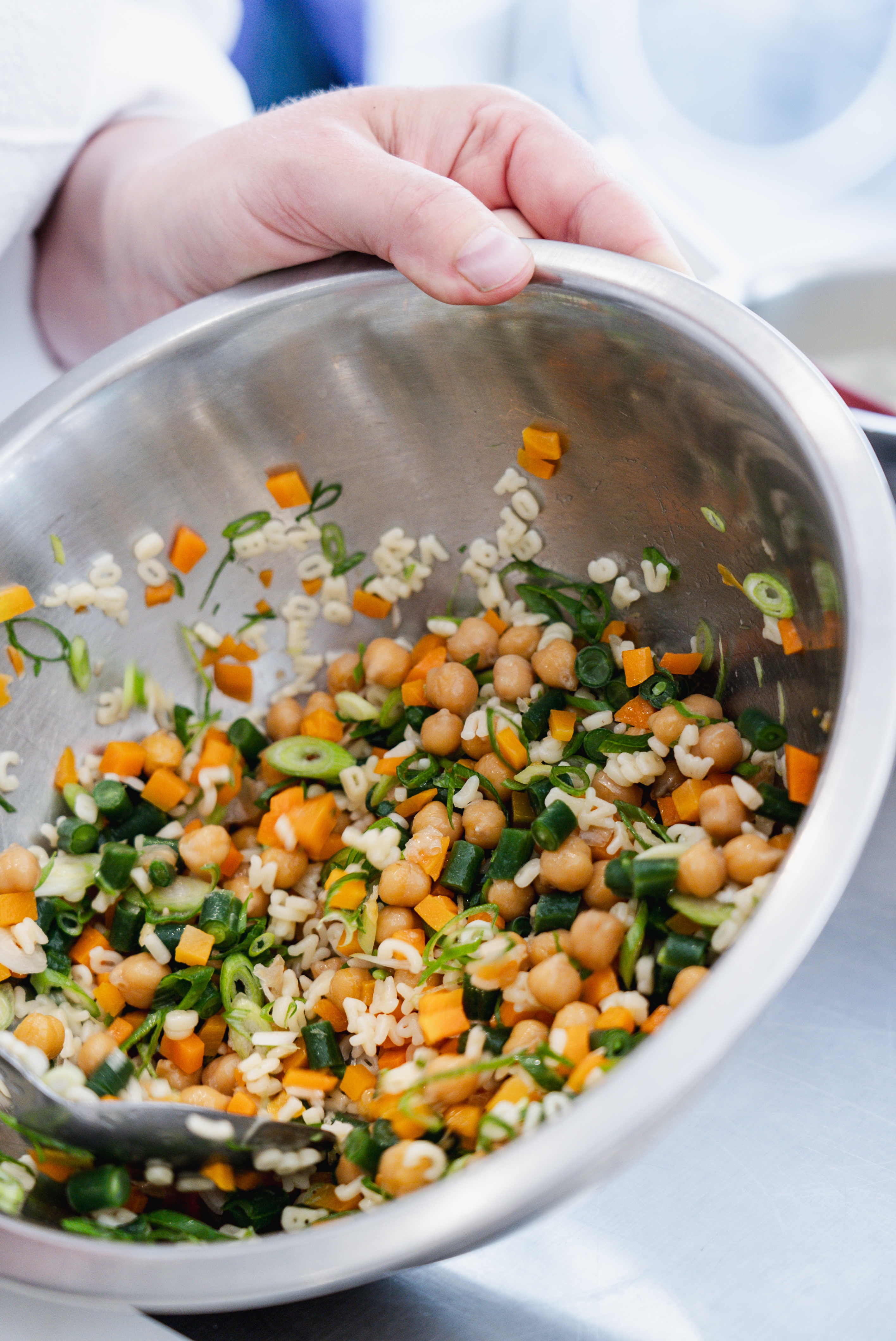 Minestrone à la crème de comté - Etape 3