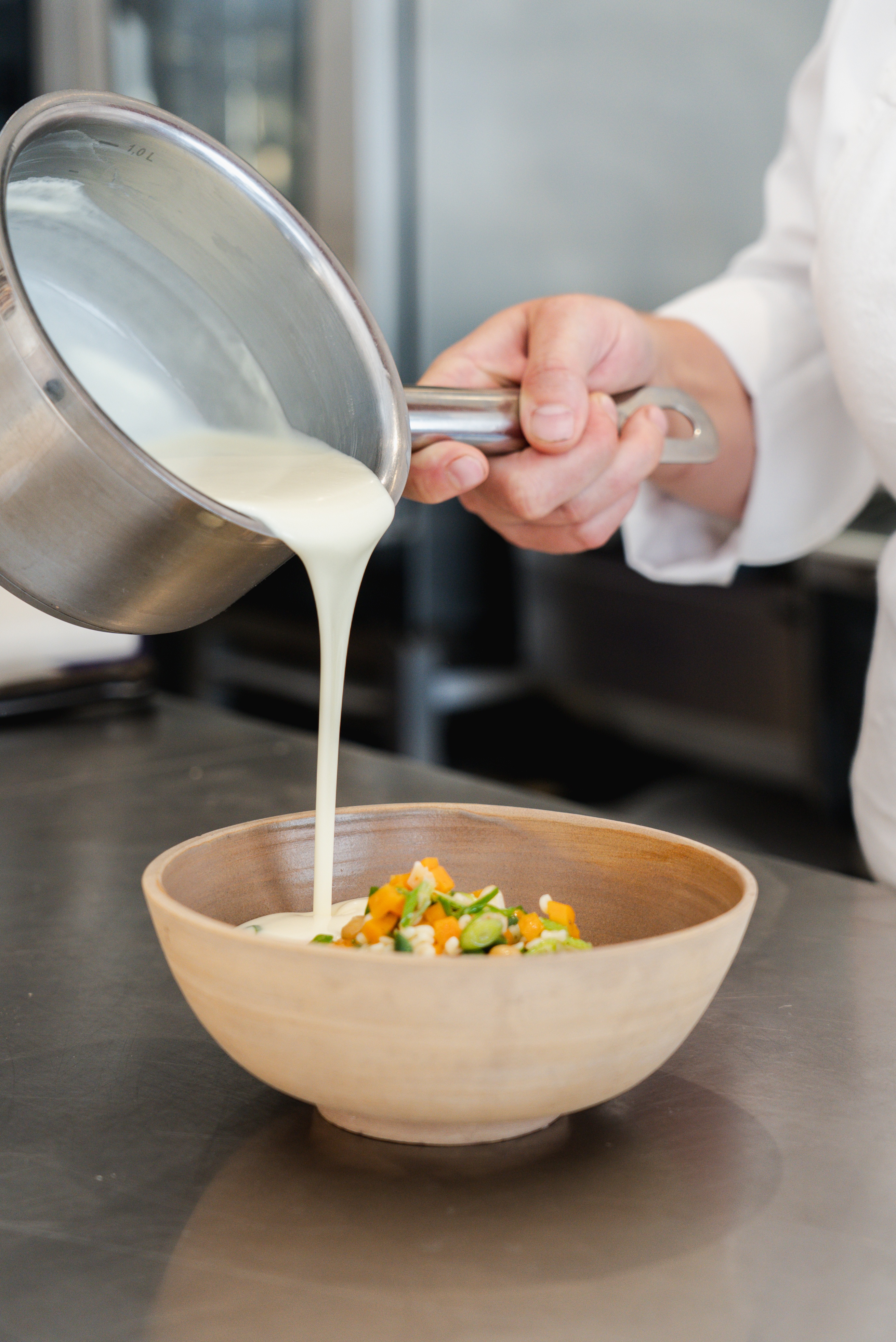 Minestrone à la crème de comté - Etape 4
