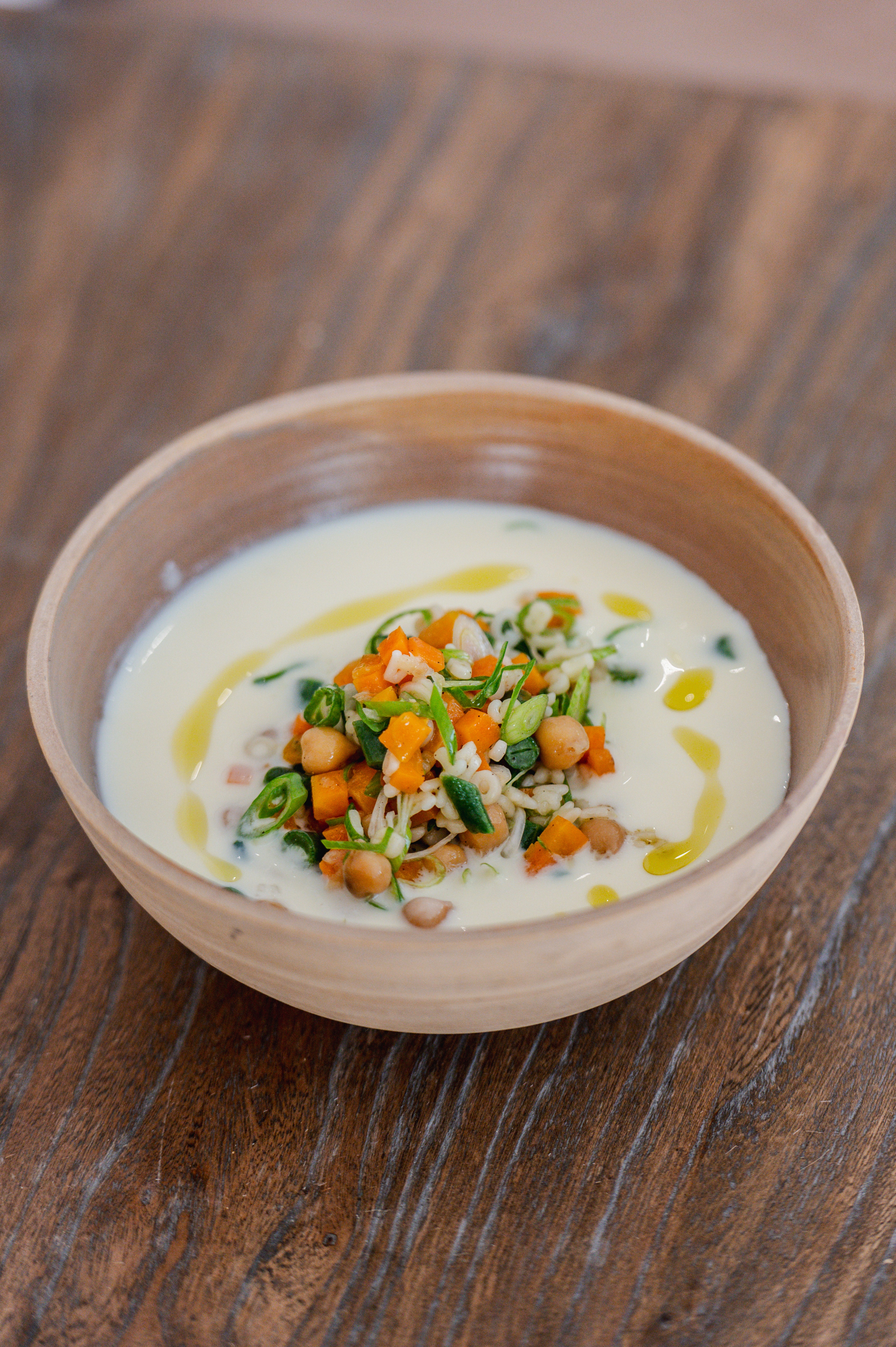 Minestrone à la crème de comté - Etape 5