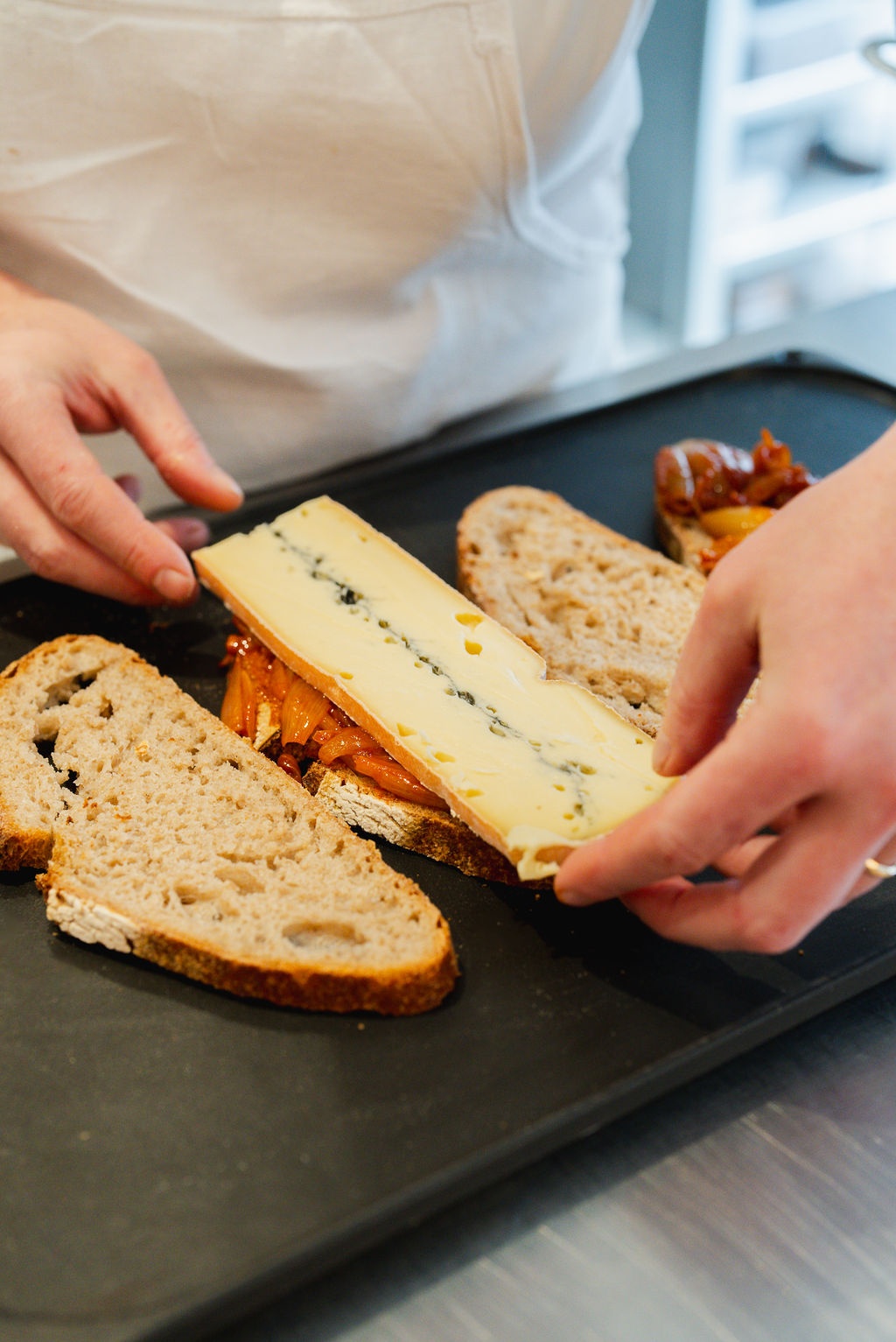 Grilled Cheese Morbier - Etape 4