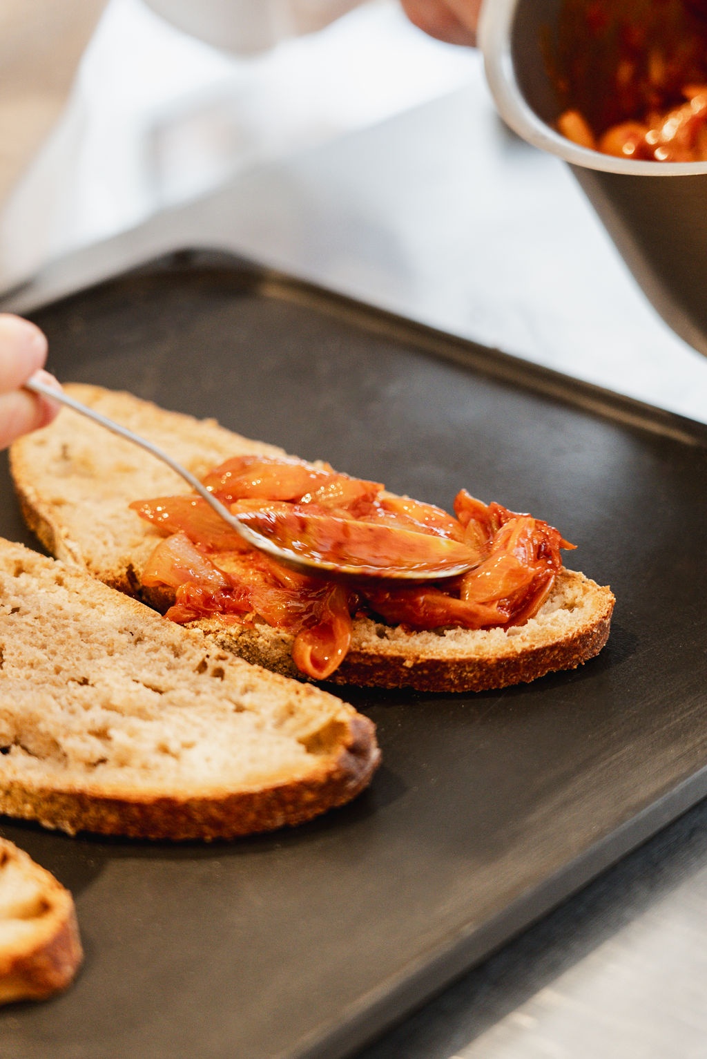 Grilled Cheese Morbier - Etape 3.