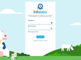 Infolabo, l’outil de référence du suivi de la qualité du lait au service des producteurs et des laiteries, fait peau neuve
