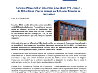 LCL - Communiqué presse Green Euro PP Inéa - 21 février 2018 .pdf
