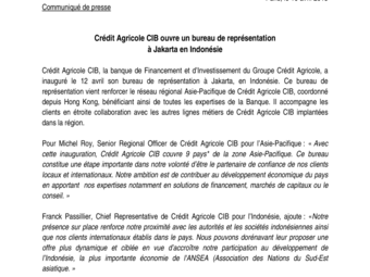2018 04 16 Crédit Agricole CIB ouvre un bureau à Jakarta en Indonésie.pdf