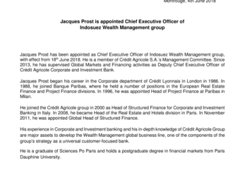 2018 06 04 Jacques Prost is appointed CEO of Indosuez group.pdf