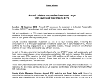 2018 11 12 Amundi bolsters responsible investment range with equity and fixed income ETFs.pdf