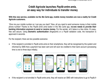 2018 11 08 Crédit Agricole launches Paylib entre amis.pdf