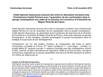 2018 11 26 Crédit Agricole Assurances - Charterhouse Capital Partners.pdf