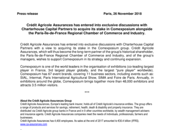 2018 11 26 Crédit Agricole Assurances - Charterhouse Capital Partners EN.pdf