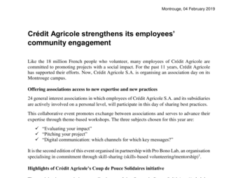 2019 02 04 Crédit Agricole strengthens its employees’ community engagement.pdf