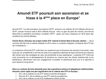 2019 02 08 Amundi ETF poursuit son ascension et se hisse à la 4ème place en Europe.pdf