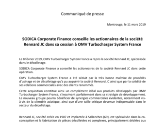 2019 03 11 SODICA CF conseille les actionnaires de la société Rennard JC.pdf
