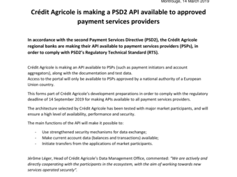 2019 03 14 CA is making a PSD2 API available to approved PSP.pdf