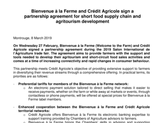 2019 03 08 Bienvenue à la ferme et le CA signent un partenariat pour le développement des circuits-courts et de lagritourisme_EN_FINAL.pdf