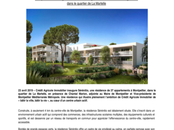 2019 04 23  CA Immobilier - Inauguration de la résidence SERENITO.pdf