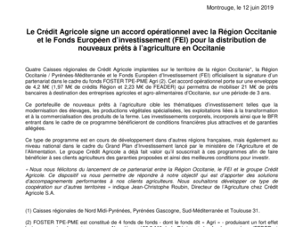 2019 06 12 Le Crédit Agricole signe un accord opérationnel avec la Région Occitanie et le FEI.pdf