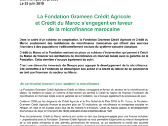 2019 06 25 La Fondation Grameen Crédit Agricole et Credit du Maroc s engagent pour la microfinance.pdf
