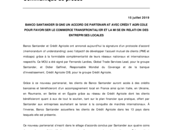 2019 07 15 (FR) Crédit Agricole et Santander MOU.pdf
