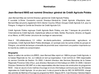 2019 07 22 Crédit Agricole SA - Nomination J.B MAS.pdf