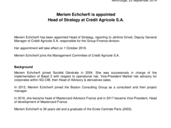 2019 09 25 (GB) Crédit Agricole SA - Nomination Meriem Echcherfi.pdf