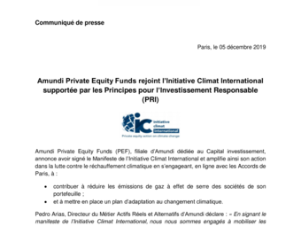 2019 12 04 CP Amundi PEF rejoint l'Initiative Climat International.pdf