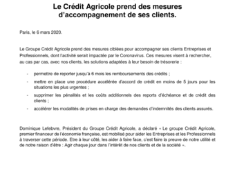 03-06-2020 - CP Coronavirus - Le Crédit Agricole prend des mesures d’accompagnement de ses clients.pdf