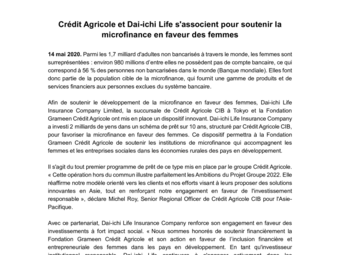 2020 05 14 Crédit Agricole et Dai-ichi Life s'associent pour soutenir la microfinance en faveur des femmes.pdf