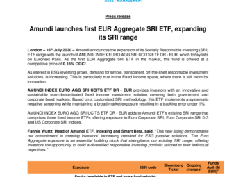 2020 07 16 Amundi launches first EUR Aggregate SRI ETF, expanding its SRI range.pdf