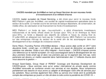 Communiqué de Presse - CACEIS mandaté par ArchiMed en tant qu'Asset Servicer.pdf