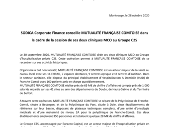 2020 10 28 SODICA Corporate Finance conseille MUTUALITÉ FRANÇAISE COMTOISE.pdf