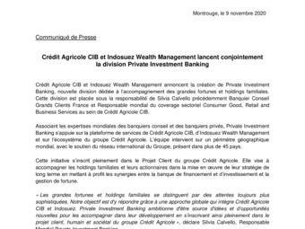 2020 11 09 Crédit Agricole CIB et Indosuez Wealth Management lancent Private Investment Banking.pdf