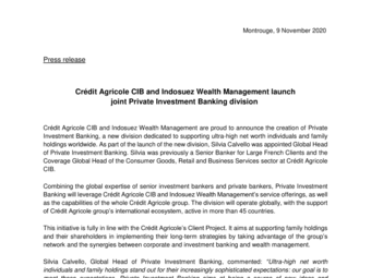 2020 11 09 Crédit Agricole CIB and Indosuez Wealth Management launch joint Private Investment Banking division.pdf