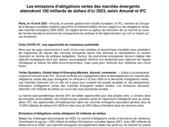 20210419 - PR IFC Amundi EM Green Bonds Report 2020 FR.pdf