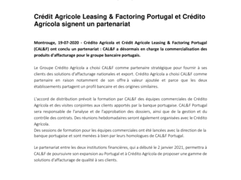 2021 19 07 Crédit Agricole Leasing & Factoring Portugal et Crédito Agrícola signent un partenariat.pdf
