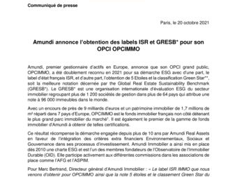 2021 10 20 - CP Obtention des labels ISR et GRESB par OPCIMMO.pdf