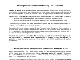 2021 01 05 Amundi - New ambitions following Lyxor acquisition.pdf