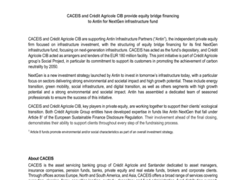 2022 04 21 - Press release - CACEIS and Crédit Agricole CIB support Antin.pdf