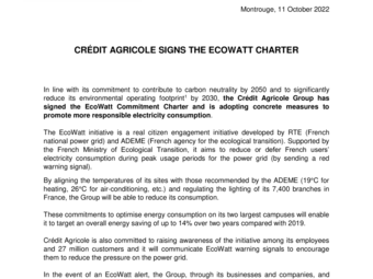 PR - 2022 10 11 CRÉDIT AGRICOLE SIGNS THE ECOWATT CHARTER .pdf