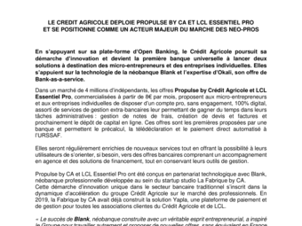 2022 10 24 Le CA déploie Propulse et LCL Essentiel pro.pdf