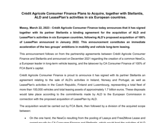 2023-03-22- PR-CACF-Plans-to-Acquire-ALD-LeasePlan-Activities.pdf