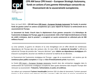 CP - Lancement Fonds CPR Invest European Strategic Autonomy - 04042023.pdf