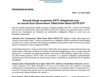 2023 06 15 Amundi Euro Government tilted Green Bond UCITS ETF.pdf