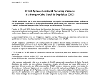 2023 06 21 CAL&F s’associe à la banque Caixa Geral de Depositos.pdf