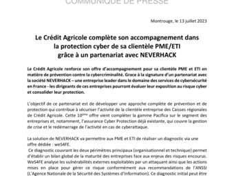 2023 07 13 CP Crédit Agricole x NEVERHACK.pdf