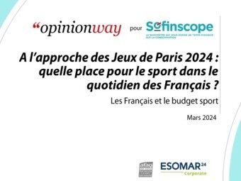 OpinionWay pour Sofinco - Les Français et le budget sport - Mars 2024.pdf
