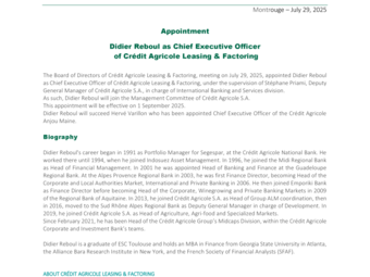 2025 07 29 - PR_CALF_Appointment .pdf
