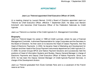 2025 09 02 PR CAWL - Appointment DG.pdf