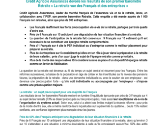 2025 10 06 - CP - Crédit Agricole Assurances dévoile les résultats de son premier baromètre retraite.pdf