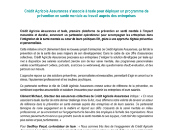 2026 03 24 - CP CA Assurances s'associe à Teale pour déployer auprès des entreprises un programme ambitieux sur la santé mentale au travail.pdf