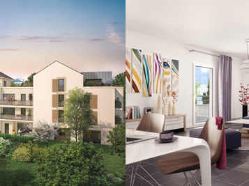 Crédit Agricole Immobilier et CDC Habitat célèbrent le bouquet final d’Hart’Mony à Ballan-Miré (37)